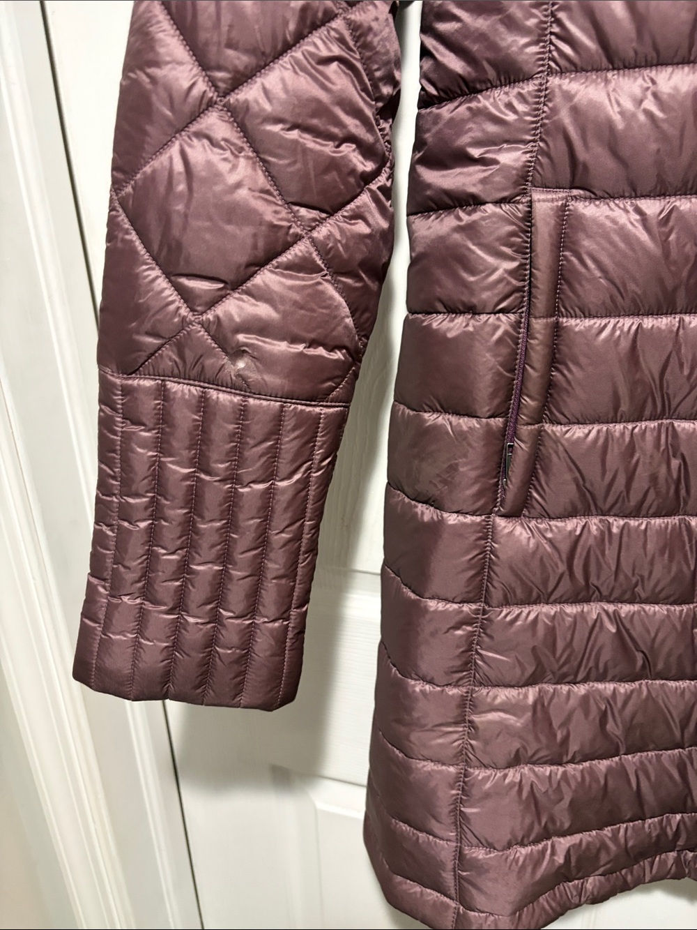 Patagonia Women's Quilted Lightweight Puffer Jacket - Dusty Mauve - Picture 3 of 6